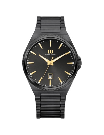 Relógio Danish Design 148-Q1303IQ96 Homem Aço Preto e Dourado