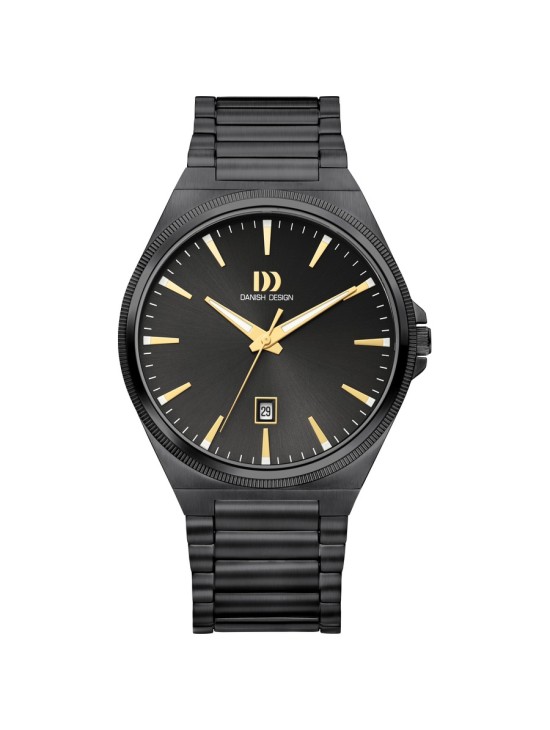Relógio Danish Design 148-Q1303IQ96 Homem Aço Preto e Dourado