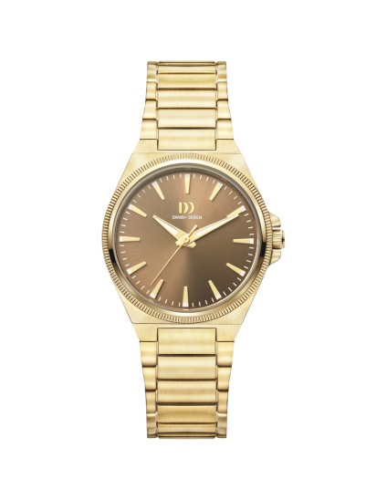 Danish Design 148-Q1303IV87 Women's Gold Stainless Steel Watch
