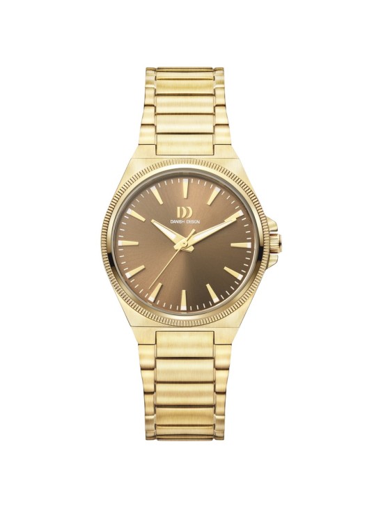 Danish Design 148-Q1303IV87 Women's Gold Stainless Steel Watch