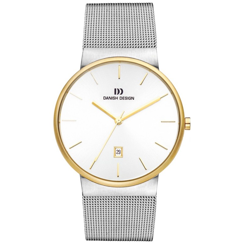 Relógio Danish Design 148-Q971IQ65 Homem Aço Inoxidável Bisel Doura