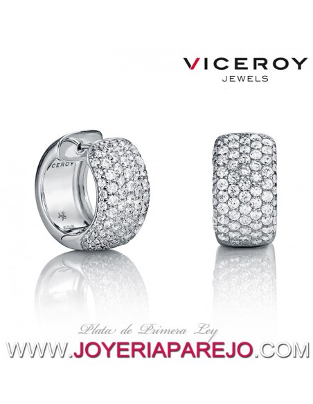 Pendientes Viceroy Jewels 7060E000-30 Plata de Ley