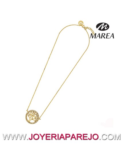 Collar Marea Jewel Mujer D00207/22 Árbol Vida Dorado | Joyería Parejo