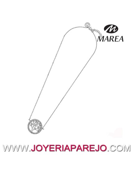 Collar Marea Jewel Arbol Vida - Plata y Circonitas