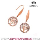 Pendientes Marea Jewel Mujer D00201/11 Árbol Vida Rosado