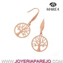 Pendientes Marea Jewel Mujer D00201/14 Árbol Vida Rosado