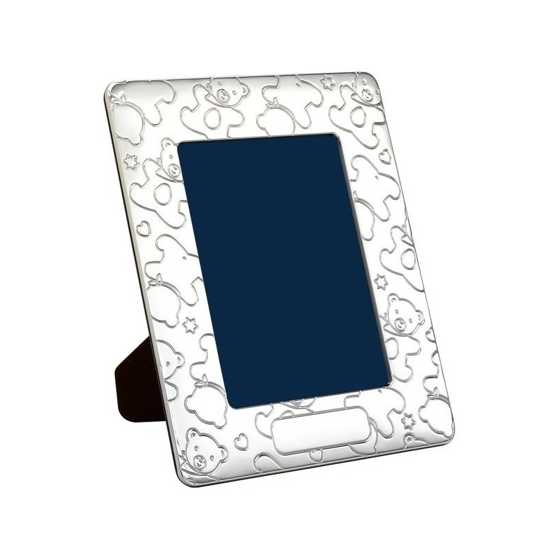 Sterling Silver Teddy Bear Kids Frame - Shop Now