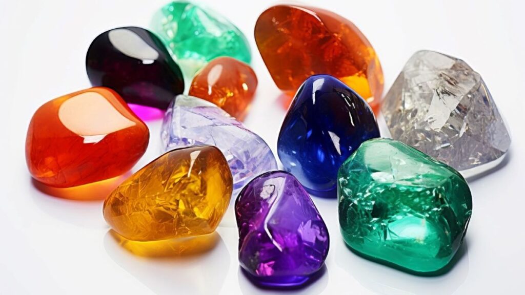 Piedras preciosas y sus misterios revelados 1 Varias piedras preciosas de distintos colores