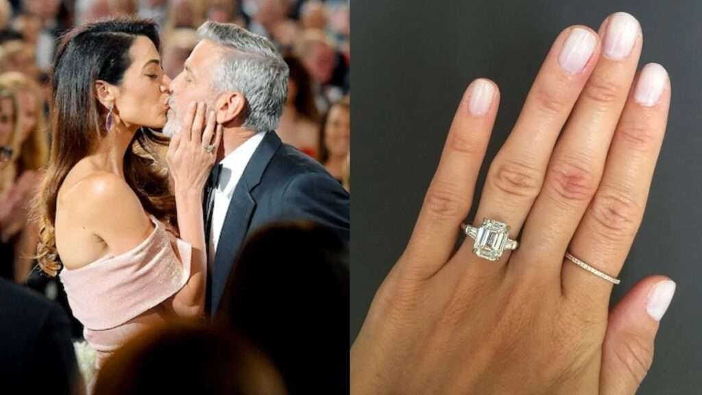 anillo compromiso Amal Clooney