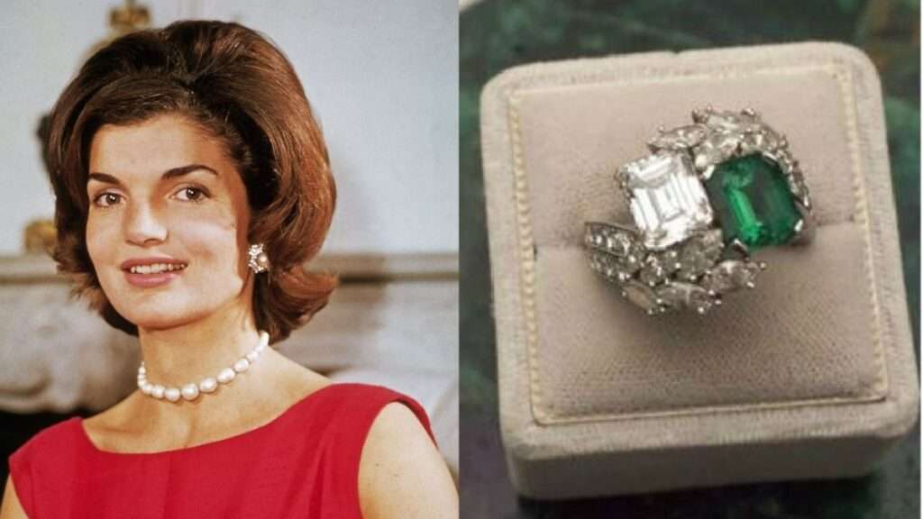 anillo compromiso Jacqueline Kennedy