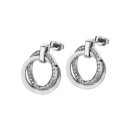 Pendientes aro plata